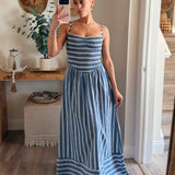 Camila Striped Maxi Dress