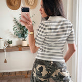 Ina Stripe Top