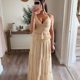 Claudia Tired Maxi Skirt