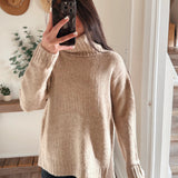 Francesca Fuzzy Turtleneck Sweater
