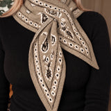 Thick Triangular Bandana Scarf - 4 Color Options