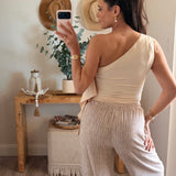 Victoria Ecru Top