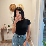 Short Sleeve Sculpting Bodysuit