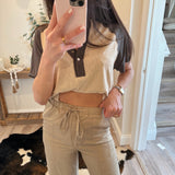 Straight Leg Pull-On Tensil Cargos