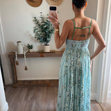 Skye Spring Butterfly Detail Maxi Dress