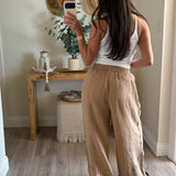 Mineral Washed Crinkle Cotton Parachute Pants
