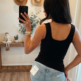 NIKIBIKI Clean Line Sweet Heart Tank