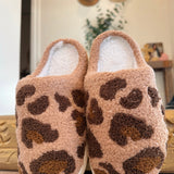 Cheetah Print Slippers