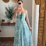 Skye Spring Butterfly Detail Maxi Dress