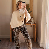 Sloane Polka Dot Barrel Jeans