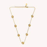 Mini Gold Flora Necklace