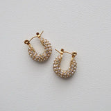 Jessa Aria Pave Hoops C9