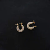 Jessa Aria Pave Hoops C9