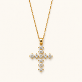 Grace Diamond Cross Necklace