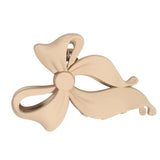 Large Matte Bow Clip