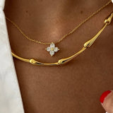 Mae CZ Pendant Necklace G5