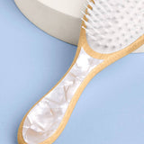 Iridescent Bride Hair Brush