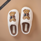 Fuzzy Slippers Pre-Pack-Touchdown Teddy